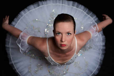 ballet dancer portrait